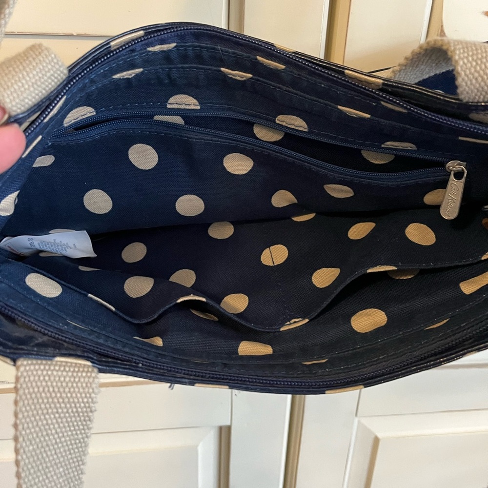 Dark Navy Cath Kidston Bag - Picture 5 of 8